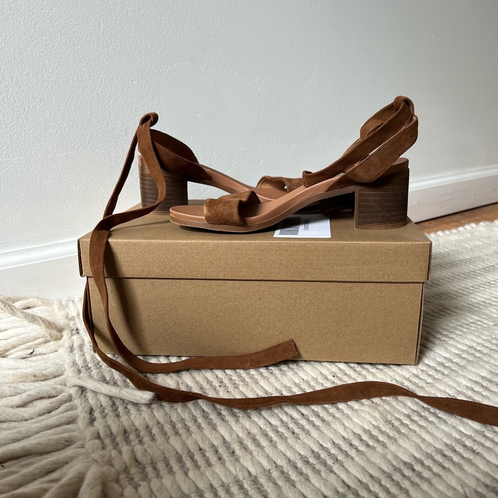 Steve Madden Lace Up Block Heels